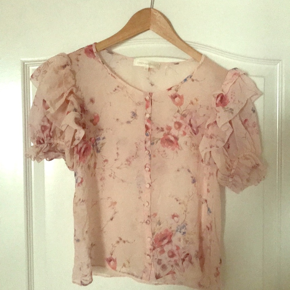 LoveShackFancy blouse